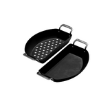 Kamado Joe Karbon Steel Half Moon Pan Set