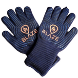 Blaze Heat Gloves rated at 500c - Heat Resistant BBQ Gloves - LB1070