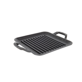 LODGE - CAST IRON 11 INCH CHEF STYLE SQUARE GRILL PAN (NEW) - LC11SGP