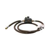 Bromic Universal Natural Gas Conversion Kit with 3/8 SAE Female Flare, 1500mm Hose 250Mj/hr Governor x 200mm Hose - NGCK4