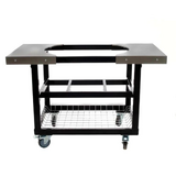 Primo Cart Base with Basket and SS Side Shelves for XL, LG 