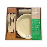 Acrea Nut Leaf Round Party Pack