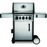 Napoleon Rogue 3 Burner 304 SS - Side Infra Red Burner + Rear Burner + SS Grills - RSE425RSIBPSS-1-AU