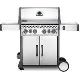 Napoleon Rogue 4 Burner SE 525 Stainless Steel - Side Infra Red Burner + Rear Burner +  SS Grills - RSE525RSIBPSS-1-AU