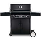 NAPOLEON Rogue 4 Burner Black - Side Burner + SS Grills - RXT525SBPK-1-AU 