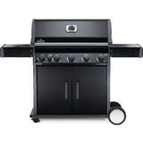 Napoleon Grills Rogue 5 Burner Black - Side Burner + SS Grills - RXT625SBPK-1-AU