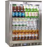 Rhino Stainless Steel 1 Heated Glass Door Bar Fridge With Brand Parts And Low Energy Consumption