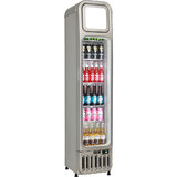 Skinny Glass Door Upright Sexy Bar Fridge