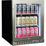 Schmick Quiet Running Front Venting Under Bench Glass Door Bar Fridge Model SK86-SS