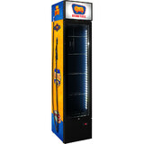 Schmick Fuel Pump Branded Skinny Upright Bar Fridge 6 Options - SS-P160FA-FP