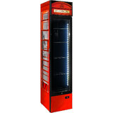 Branded Skinny Upright Bar Fridge With Telephone Box Design