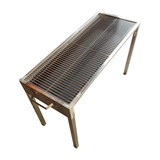 Stainless Steel Traditional BBQ with Charcoal Tray and 6mm Thick Stainless Grill - SSBBQTC