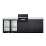 Crossray eXtreme Electric Outdoor Kitchen w/ double fridge - TCEK-05