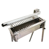 Spinaro 24 Skewer Charcoal BBQ (20cm Wide Base) - Auto Turning Skewers - TRS-24L20