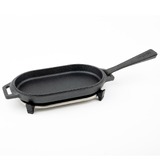 Ooni Cast Iron SIZZLER Pan with Removable handle & Stainless Steel Trivet - UU-P1A900
