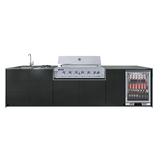 Outdoor Kitchen VIVA 3.52 metres – Hooded BBQ - VIVA