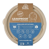 Eco SouLife Harvest Leakproof Container 10PC Pack - 1000mL Round