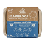 Eco SouLife Harvest Leakproof Container 10PC Pack - 1000mL Rectangular