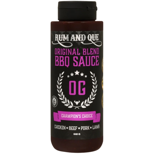 Rum and Que - Original Blend BBQ Sauce - 12386