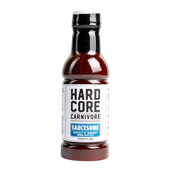Hardcore Carnivore Saucesome BBQ Sauce 595g