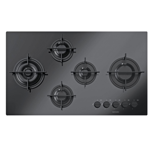 MOOD HOB 86CM - 5 BURNERS BLACK - 1PMD95B