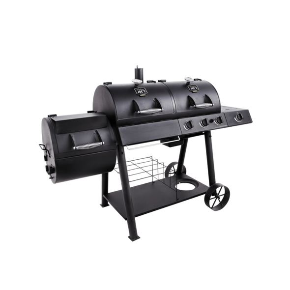 Oklahoma Joe's Longhorn Combo Gas/Coal Offset Smoker - 21209029 **Display Unit**