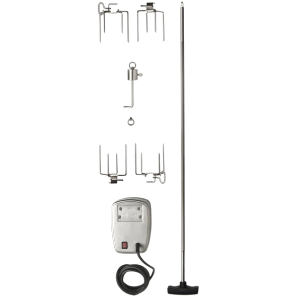 Commercial Grade Rotisserie Kit for Large Grills - 69234