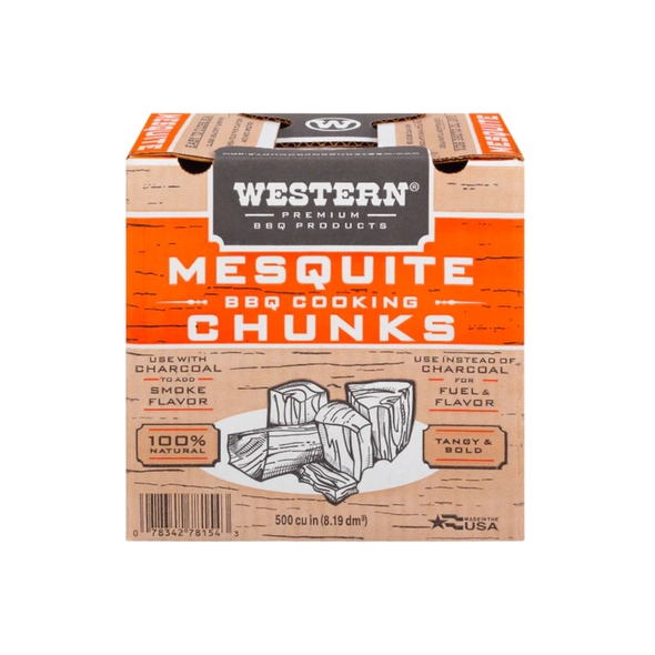 Western Mesquite Smoking Wood Chunks - Made in the USA - 78154