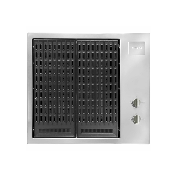 Artusi 60cm 2 Burner Built-In Stainless Steel BBQ - ABBQM3