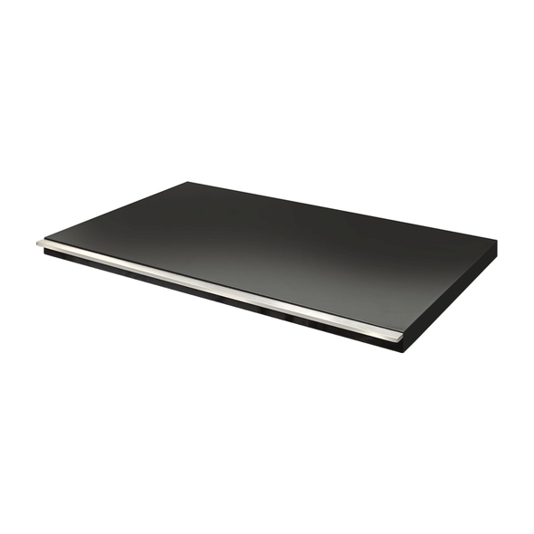 Artusi Gloss Black Flat BBQ Lid  - ABFLAT