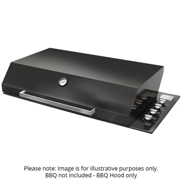 Artusi Gloss Black Hooded BBQ Lid - ABHOOD
