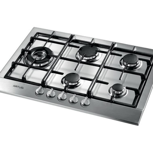 Artusi 70cm Maximus Series Stainless Steel Gas Cooktop - AGH70XFFD