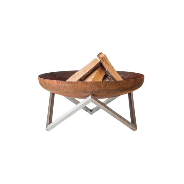 ALFRED RIESS Darvaza Steel Fire Pit - Medium - AR-DAR-M63-CS