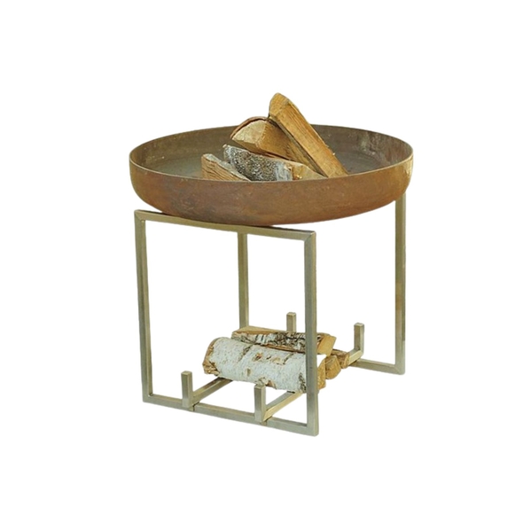 ALFRED RIESS Hekla Steel Fire Pit - Medium - AR-HEK-M63-CS
