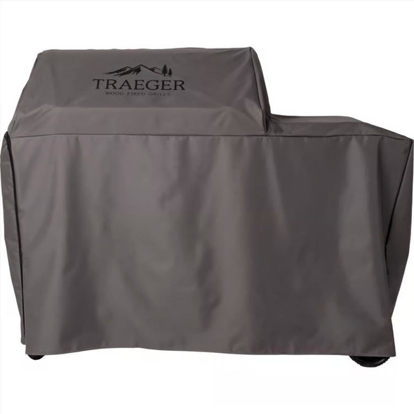 Traeger Woodridge Pro and Elite Gray Grill Cover - BAC775