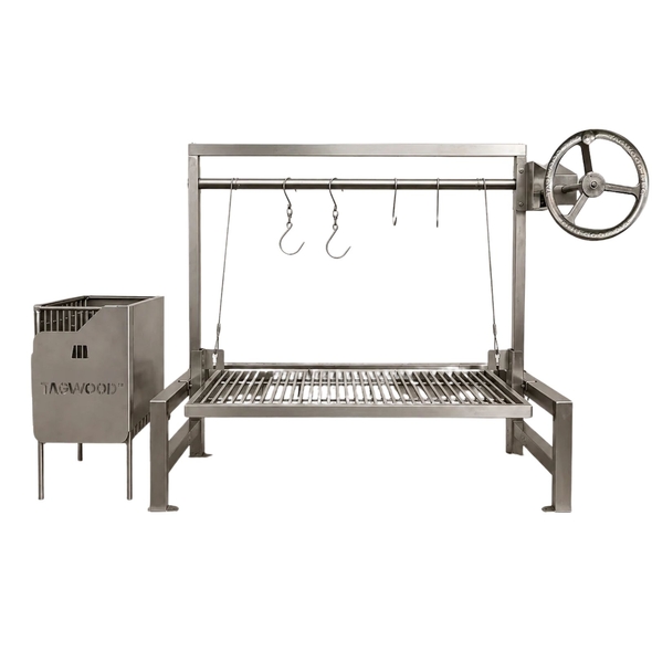 Argentine Charcoal & Woodfired Built-In Parrilla Grill - BBQ25SS