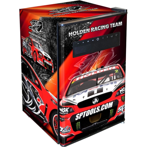 HRT Holden Racing Team Bluetooth Speaker Disco Bar Fridge - BC70B-BTS-HRT