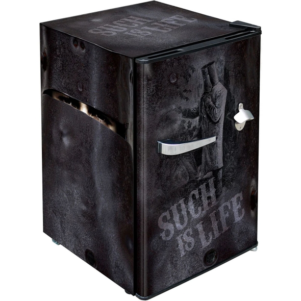 Ned Kelly Retro Mini Bar Fridge 70 Litre Schmick Brand With Opener - BC70B-NED