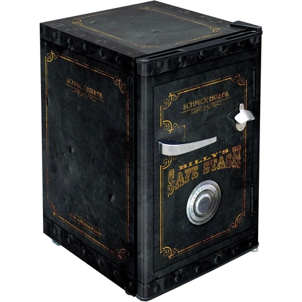 Retro Safe Design Mini Bar Fridge 70 Litre Schmick Brand With Opener - BC70B-SAFEB
