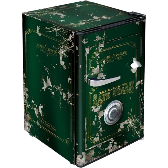 Retro Safe Design Mini Bar Fridge 70 Litre Schmick Brand With Opener - BC70B-SAFEDG