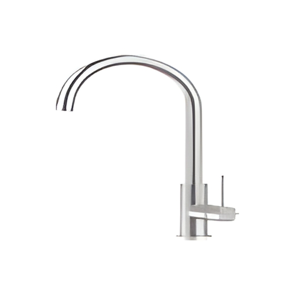 Crossray Tap Gosseneck Swivel Mixer - Stainelss Steel Finish - BDTG200X