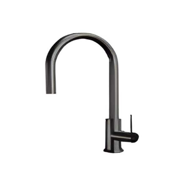 Crossray Tap Gooseneck Pull-out Mixer- Gun Metal Finish - BDTG201GM