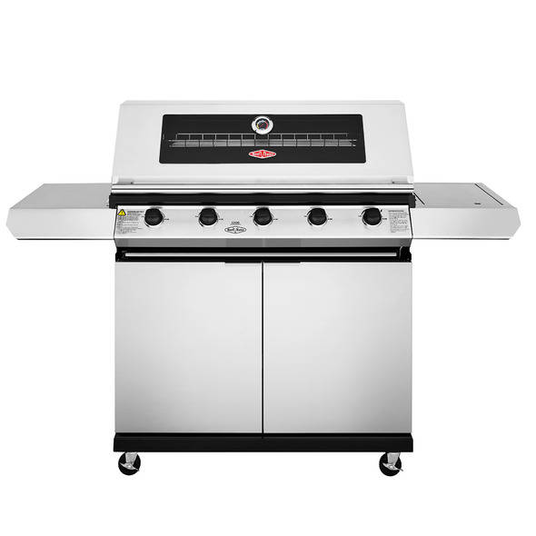 BeefEater 1200 Series Stainless Steel 5 Burner BBQ & Trolley - BMG1251SB