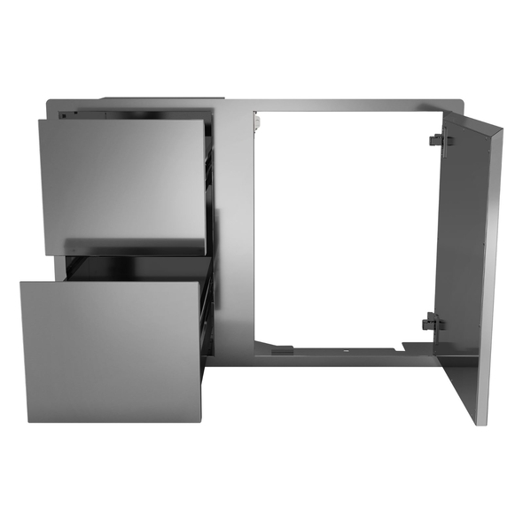 Outdoor Double Drawer & Single Door Cupboard - BOC2050SA