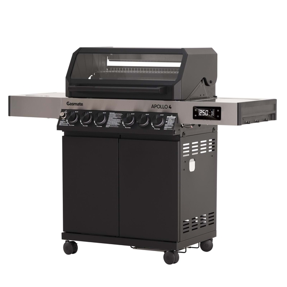 Gasmate Apollo 4 Burner Hooded BBQ Range