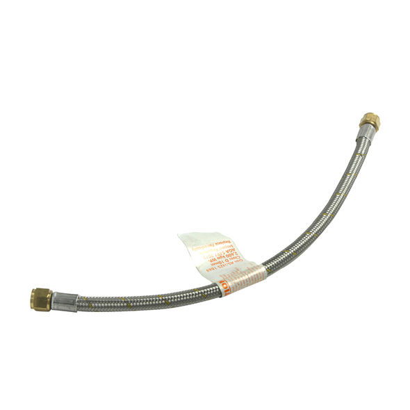 BeefEater 3/8 SAE 450mm Braided Stainless Steel Hose For Side Burner - 8580402074