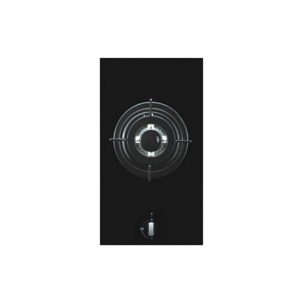 Artusi 30cm Domino Natural Gas Wok Burner Tempered Glass - CAGH31B