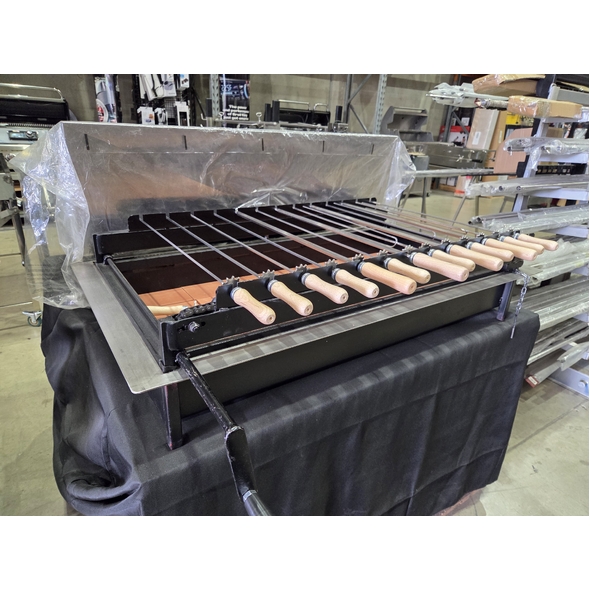 Cyprus Grill Chain Drive Built In BBQ Rotisserie (Product of Cyprus) - CG-9000-BI