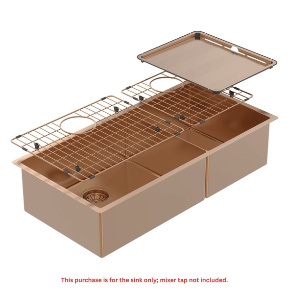Piazza One & 3/4 Square Bowl Artisan Copper - CR500DCO
