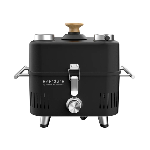 Everdure Pro Flame 360 Gas Portable Barbeque with Roasting Hood - ECUBEG1B